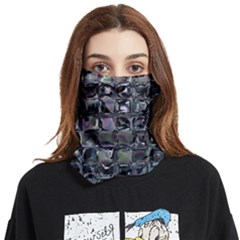 Funky Mosaic  Face Covering Bandana (two Sides) by MRNStudios