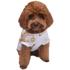 Birds And Flowers  Dog T-shirt by Sobalvarro