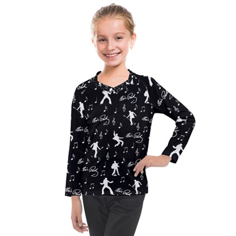 Elvis Kids  Long Mesh Tee by Valentinaart