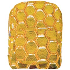 Hexagon Windows Full Print Backpack by essentialimage