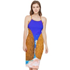 Two Hearts Bodycon Cross Back Summer Dress by essentialimage