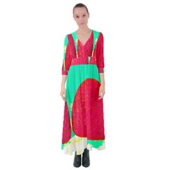 Two Hearts Button Up Maxi Dress by essentialimage