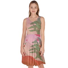 Lebanon Knee Length Skater Dress With Pockets by AwesomeFlags
