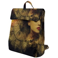 Surreal Steampunk Queen From Fonebook Flap Top Backpack by 2853937
