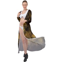 Surreal Steampunk Queen From Fonebook Maxi Chiffon Beach Wrap by 2853937