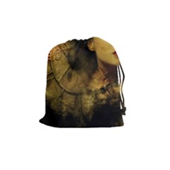 Surreal Steampunk Queen From Fonebook Drawstring Pouch (medium) by 2853937