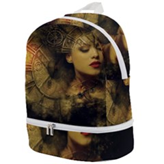 Surreal Steampunk Queen From Fonebook Zip Bottom Backpack by 2853937