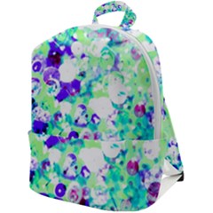 Sequins And Pins Zip Up Backpack by essentialimage