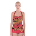 Warrior s Spirit Boyleg Halter Swimsuit  View1