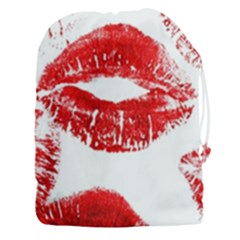 Red Lipsticks Lips Make Up Makeup Drawstring Pouch (3xl) by Dutashop