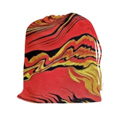 Warrior Spirit Drawstring Pouch (2xl) by BrenZenCreations