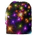 Star Colorful Christmas Abstract Drawstring Pouch (3XL) View2