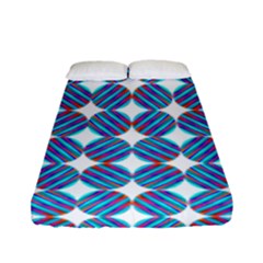 Geometric Dots Pattern Fitted Sheet (full/ Double Size) by Dutashop