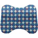 Geometric Dots Pattern Head Support Cushion View1