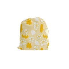 Abstract Daisy Drawstring Pouch (small) by Eskimos