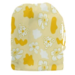 Abstract Daisy Drawstring Pouch (3xl) by Eskimos