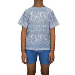 Fantasy Flowers Kids  Short Sleeve Swimwear by Eskimos