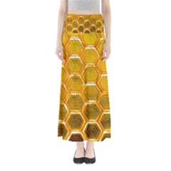 Hexagonal Windows Full Length Maxi Skirt by essentialimage365