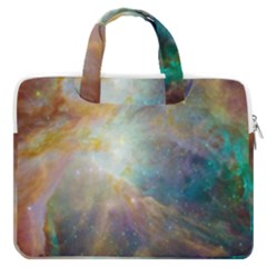 Colorful Galaxy Macbook Pro Double Pocket Laptop Bag by ExtraAwesomeSauce