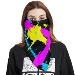 Splatter Splatter Face Covering Bandana (triangle) by ExtraAwesomeSauce