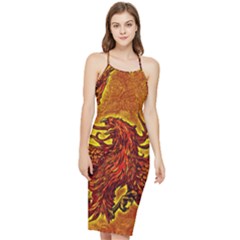 Phoenix Rising Bodycon Cross Back Summer Dress by ExtraAwesomeSauce