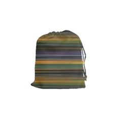 Multicolored Linear Abstract Print Drawstring Pouch (small) by dflcprintsclothing