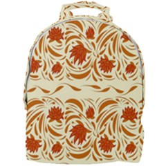 Ornamental Flowers Mini Full Print Backpack by Eskimos