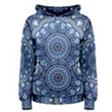 Mandela Flower Women s Pullover Hoodie View1
