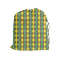 Native American Pattern Drawstring Pouch (xl) by ExtraAwesomeSauce