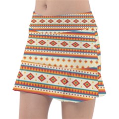 Native American Pattern Classic Tennis Skirt by ExtraAwesomeSauce