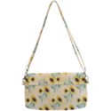 Sunflowers Pattern Removable Strap Clutch Bag View2