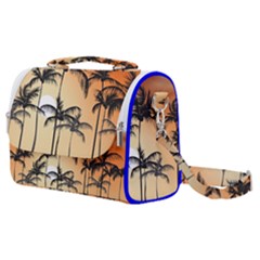 Sunset Palm Trees Beach Summer Satchel Shoulder Bag by ExtraAwesomeSauce