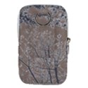 Linear Textured Botanical Motif Design Waist Pouch (Small) View2