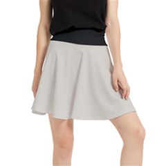 Abalone Grey Waistband Skirt by FashionBoulevard