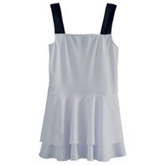 Abalone Grey Kids  Layered Skirt Swimsuit by FashionBoulevard