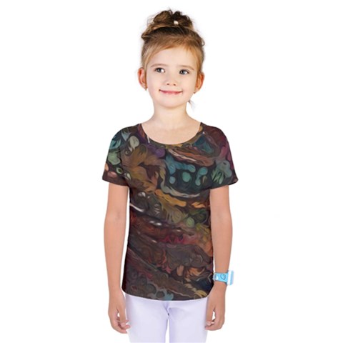Abstract Art Kids  One Piece Tee by Dutashop