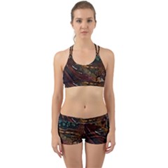 Abstract Art Back Web Gym Set by Dutashop