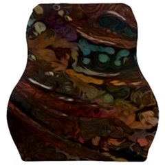 Abstract Art Car Seat Velour Cushion  by Dutashop