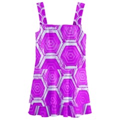 Hexagon Windows Kids  Layered Skirt Swimsuit by essentialimage365