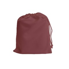 Brandy Brown Drawstring Pouch (large) by FabChoice