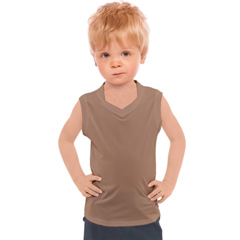Cafe Au Lait Kids  Sport Tank Top by FabChoice