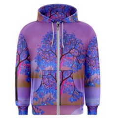 Tree Sunset Men s Zipper Hoodie by icarusismartdesigns