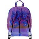 Tree Sunset Zip Up Backpack View3
