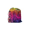 Abstract Jungle Drawstring Pouch (Small) View2