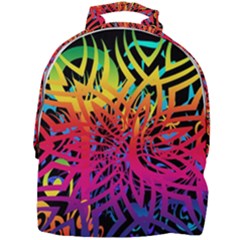 Abstract Jungle Mini Full Print Backpack by icarusismartdesigns