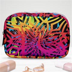 Abstract Jungle Make Up Pouch (small) by icarusismartdesigns