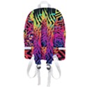 Abstract Jungle Zip Bottom Backpack View3