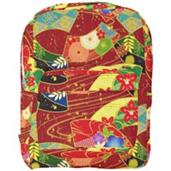Floral Abstract Full Print Backpack by icarusismartdesigns