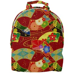 Floral Abstract Mini Full Print Backpack by icarusismartdesigns