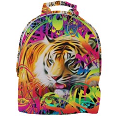 Tiger In The Jungle Mini Full Print Backpack by icarusismartdesigns
